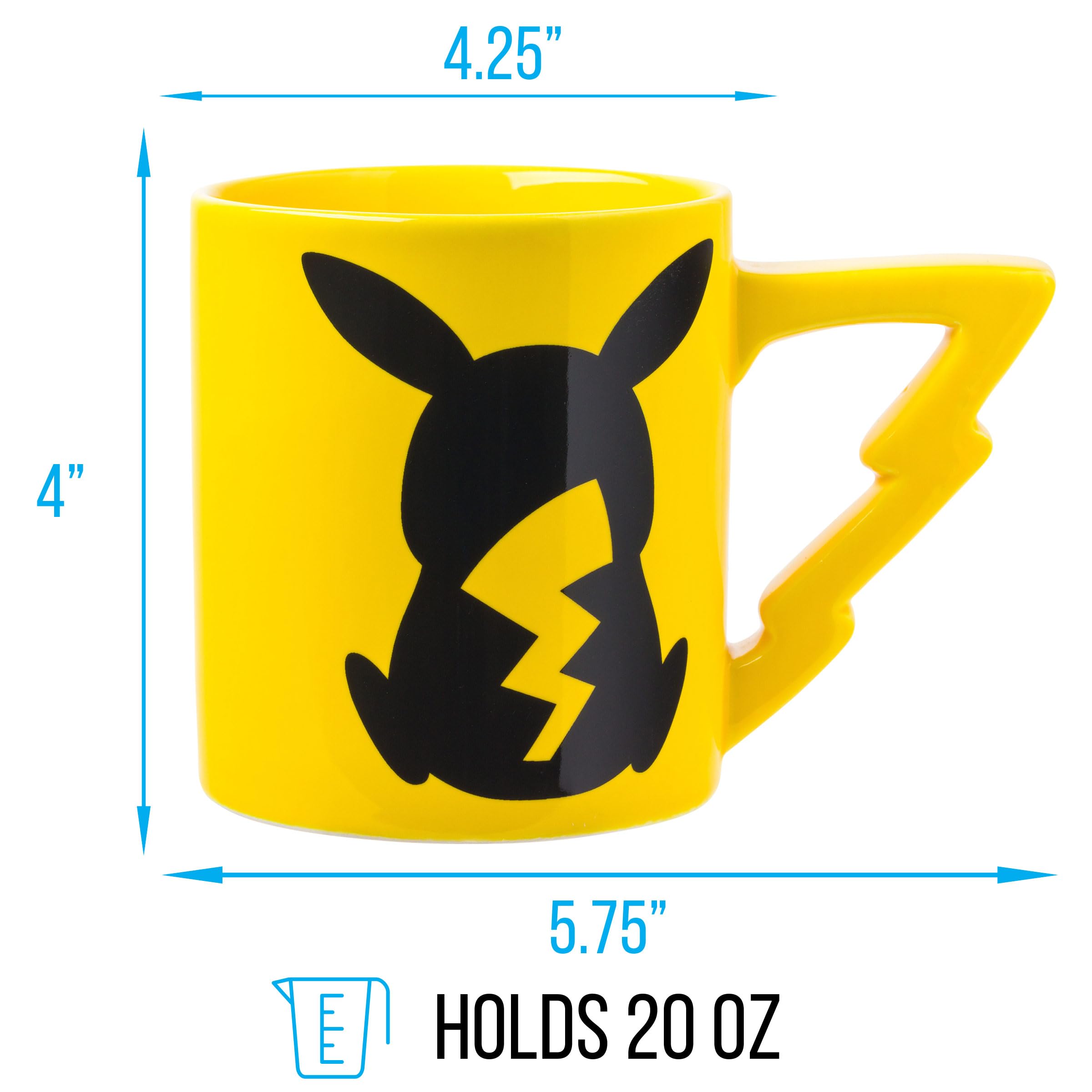 Amazon.com | Silver Buffalo Pokemon Pikachu with Lightening